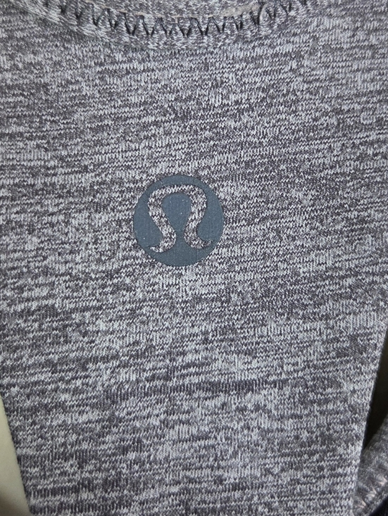 lululemon athletica Push Your Limits Heather Gray Racerback Tank Size 4 - Picture 5 of 5